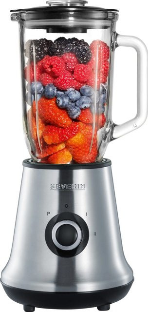 Severin Standmixer SM 3734 in Schwarz und Silber mit 500W Leistung und 1l Fassungsvermögen - Bild 5