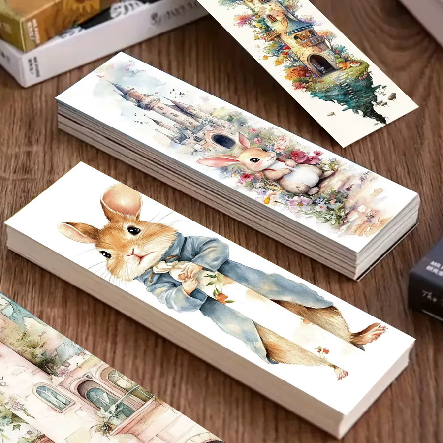 32 Stück Peter Rabbit Retro-Lesezeichen aus Papier, Mehrfarbig - Bild 3