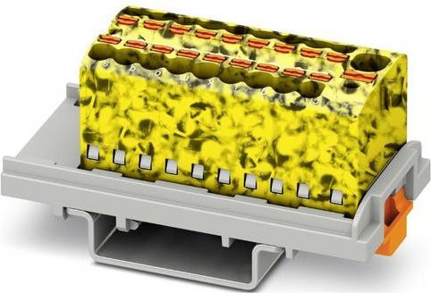 Phoenix Contact Verteilerblock Schwarz-Gelb 20 Stück - Bild 1