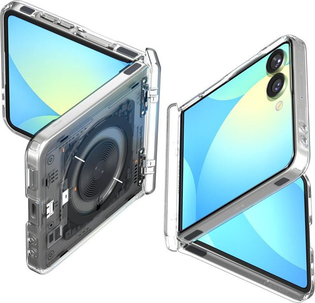 Spigen Ultra Hybrid Pro Neo One MagSafe Schutzhülle für Samsung Galaxy Z Flip7 in Transparent - Bild 1