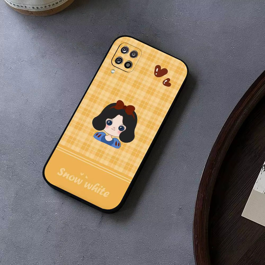S-Snow White Princess Soft Cover Handyhülle für Samsung Galaxy S21 S22 S23 S24 S25 S26 Ultra FE Plus 5G A52S in Weiß und Multicolour - Bild 6