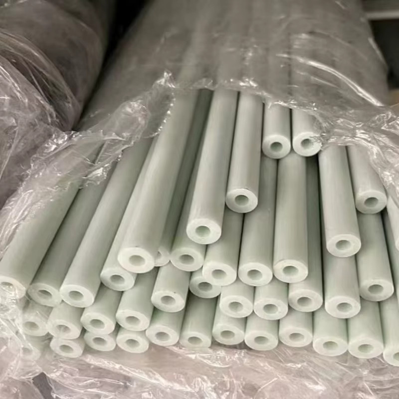 2 Stück Glasfaserrohr in Weiß, hochtemperaturbeständig und hochdruckbeständig, hohles rundes Kunststoffrohr mit Außendurchmesser 3–30 mm - Bild 4