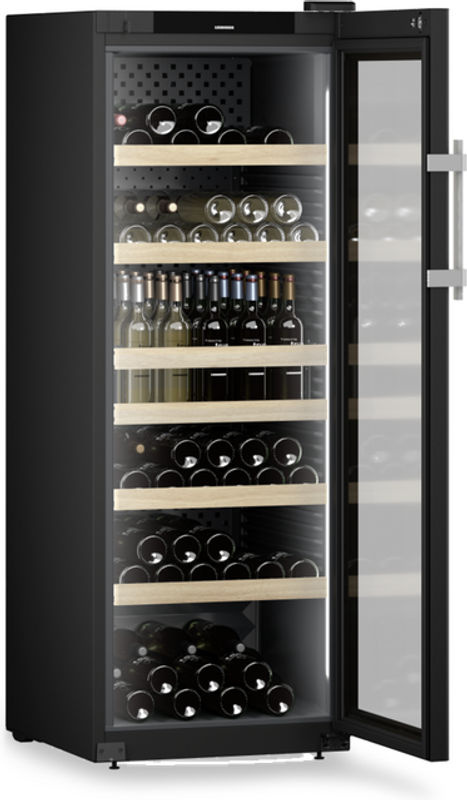 Liebherr Weinschrank WFbli Professional schwarz, Smart Device fähig, Einbaugerät mit Glasfront, B/H/T: 59,7 x 168,4 x 76,3 cm - Bild 2