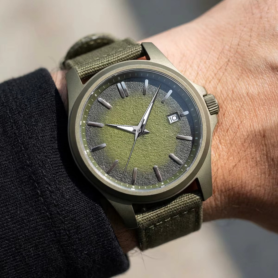 FancyWrist Zifferblatt, 35mm, matt, Farbverlauf, passend für Seiko Grand NH35/36 - Bild 2