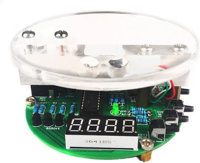 Aideepen DIY Elektronische Waage Kit mit 1 kg Kapazität, 5V Mikrocontroller Lötübungsset mit HX711 Chip und digitaler Röhrenanzeige, Multicolor - Bild 1