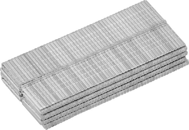 LUX-TOOLS Tackernägel aus verzinktem Stahl in Silber, B: 3 mm, L: 14 mm - Bild 1