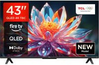TCL 43T6C QLED Fernseher 4K UHD in Schwarz - Bild 1