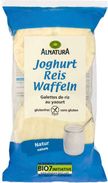 Alnatura Bio Joghurt-Reiswaffeln 100 g - Bild 1