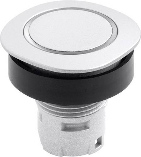 Georg Schlegel Drucktaste RONTRON-Q-JUWEL mit Ringbeleuchtung, abgerundetes Quadrat, Silber, IP65, Hub 3,0mm - Bild 1