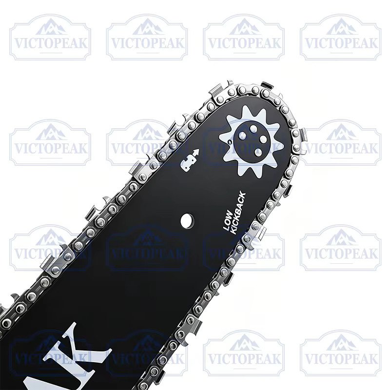 Victopeak Kettensägenkette und Führungsschwert Set, 22 Zoll, Schwarz, Teilung 22 Zoll, Antrieb 0,325 Zoll, Treibglied 0,058 Zoll - Bild 6