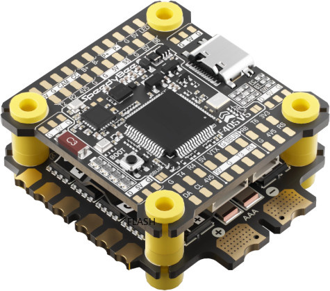 SpeedyBee F405 V5 Flugsteuerung und 55A Fortinet F405 V5 Vier-in-Eins ESC Set in Schwarz, Montagegröße 30x30 mm - Bild 1
