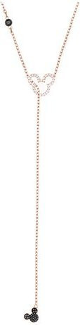 Swarovski Y-förmige Halskette, Roségold, Kristall, Damen - Bild 1