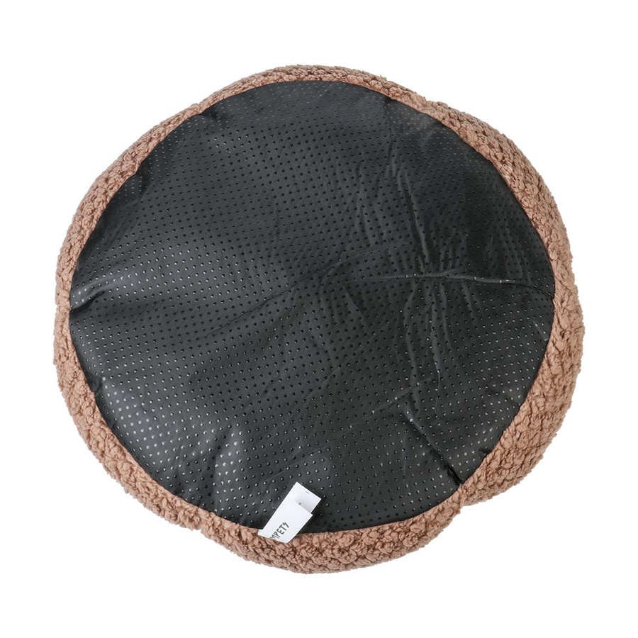 Waschbares Katzenbett in Blumenform aus Plüsch für Katzen und Welpen, Größe S - Bild 3