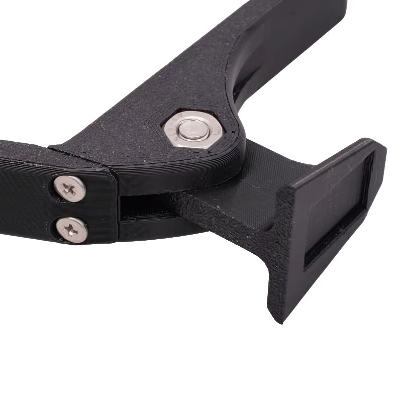 DJI Goggles N3 Helmhalterungsadapter aus PETG mit taktischem Adapter für L4G24/L4G69, Schwarz - Bild 3