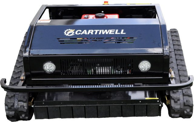 CARTIWELL Ferngesteuerter Motor-Rasenmäher CW-M800 Böschungsmäher mit Ketten und Fernbedienung - Bild 2