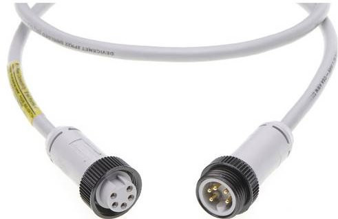 Molex 1300250287 Sensor-Aktor-Steckverbinder konfektioniert in Grau und Weiß - Bild 1