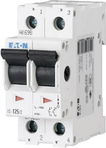 Eaton Hauptschalter 2polig 32A mit 2 Öffnern und 2 Schließern 240 V/AC in Weiß 276267 - Bild 1