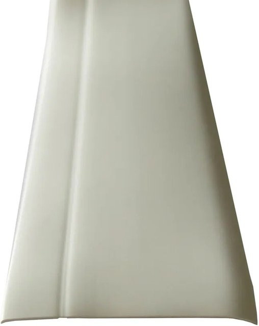 Döllken Profiles Knickwinkel Weiß selbstklebend aus PVC, B: 48 mm, T: 13 mm, L: 10000 mm - Bild 1