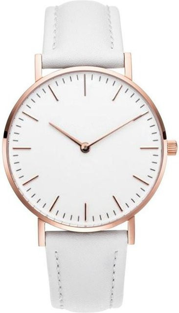 Armbanduhr Edelstahl, Roségold, Quarz, Damen - Bild 1