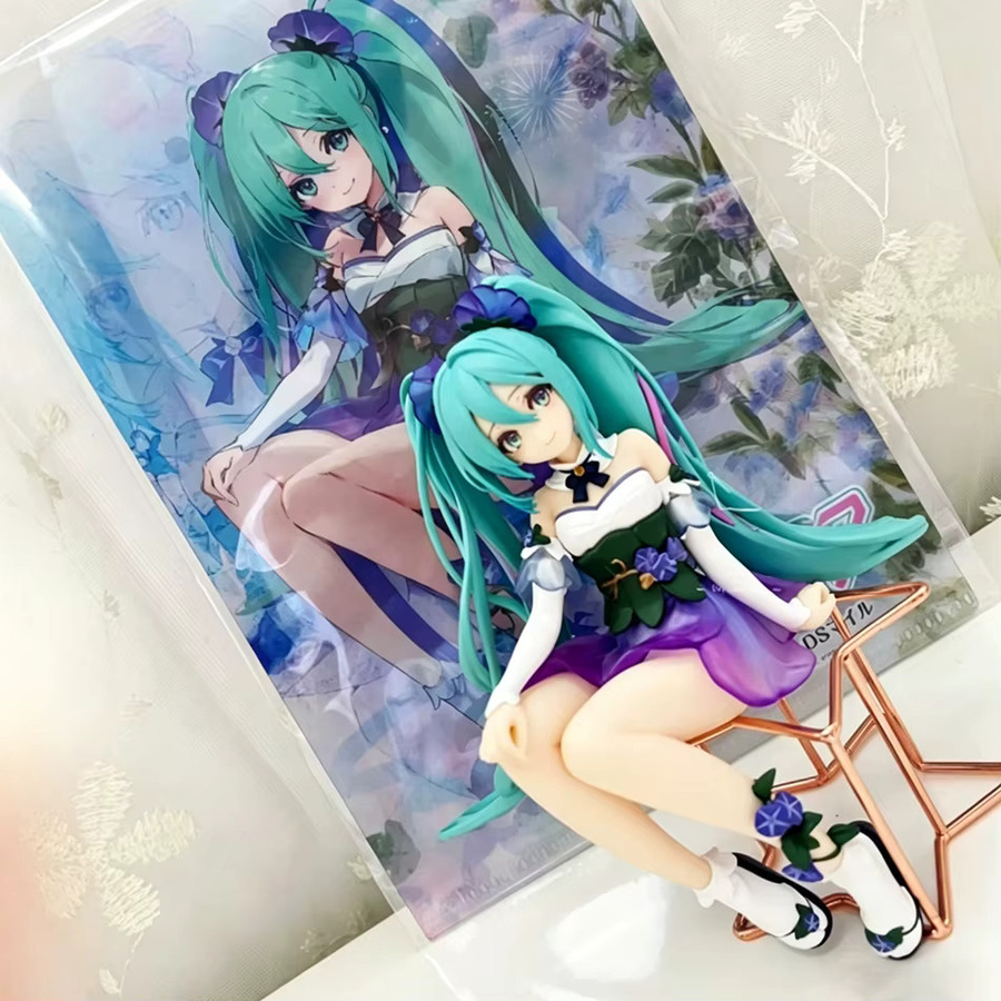 Bandai Hatsune Miku Blumenfee Morning Glory Ver., Actionfigur, 14cm - Bild 6