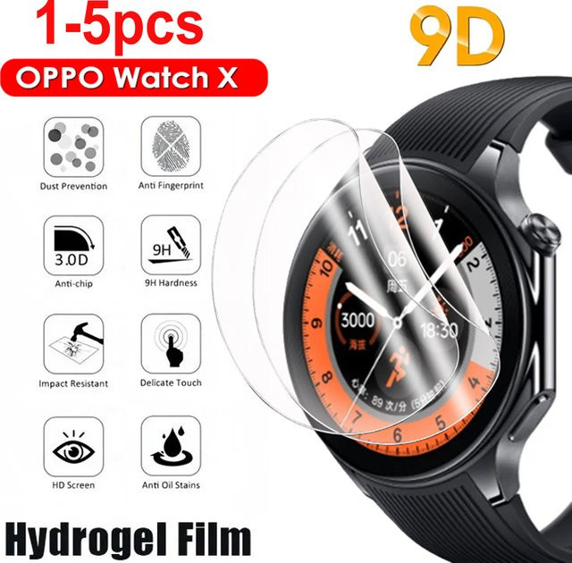 OPPO Displayschutzfolie für OPPO Watch X, transparent, Unisex - Bild 1