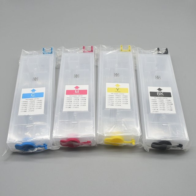 Epson Nachfüllbare Tintenpatronen Set für WorkForce Pro WF-C5290 WF-5210 WF-5710 WF-C5790 T9451-T9454 Multicolor 320 ml - Bild 1