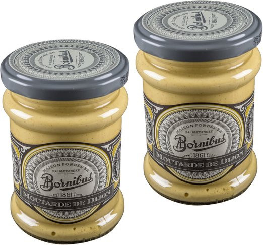 Bornibus Dijon-Senf 2 x 500 g - Bild 1
