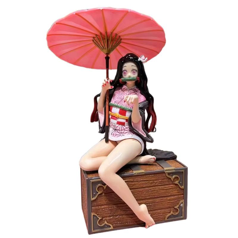 Bandai Demon Slayer Kamado Nezuko Anime Figur als Tischdekoration und Sammlerstück - Bild 3