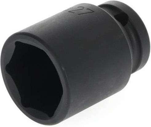 Gedore Kraftschraubereinsatz K19 mit 1/2 Zoll Antrieb, 6-kant UD-Profil, Schlüsselweite 27 mm, schwarz - Bild 1