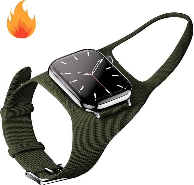 NEY Uhrenarmband Nylon, Schwarz, Unisex - Bild 1