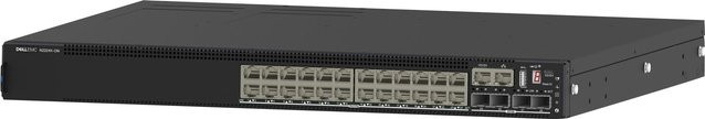 Dell PowerSwitch N2224X-ON Managed L3 Switch mit 24 x 10/100/1000/2.5G Ports und 4 x 25 Gigabit SFP28 in Schwarz - Bild 1
