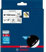 Bosch EXPERT Multihole Universalstützteller Weich Schwarz Durchmesser: 150 mm - Bild 2