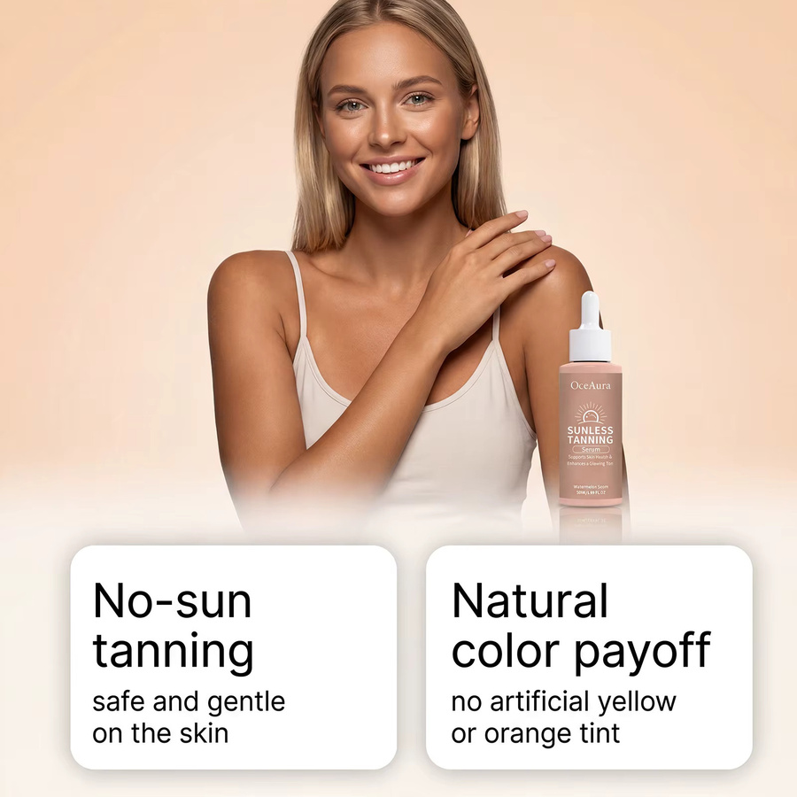 OceAura Selbstbräunungs-Serum für den Körper, 50 ml - Bild 3