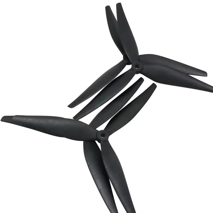 HQProp 2 Paar 10 Zoll 3-Blatt-Propeller aus schwarzem, kohlenstoffverstärktem Nylon für RC FPV-Drohnen - Bild 2