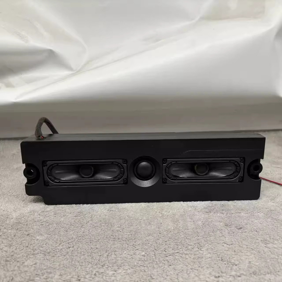 GHXAMP 2-Wege-Passiv-Bücherregallautsprecher Set in Schwarz mit Dual Mid-Bass und Hochtönern für Stereo-Sound und Center-Kanal - Bild 3