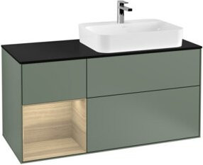 V&B Waschtischunterschrank Finion in Lackoptik, Breite: 120 cm, Tiefe: 50,1 cm, Höhe: 50,1 cm - Bild 1