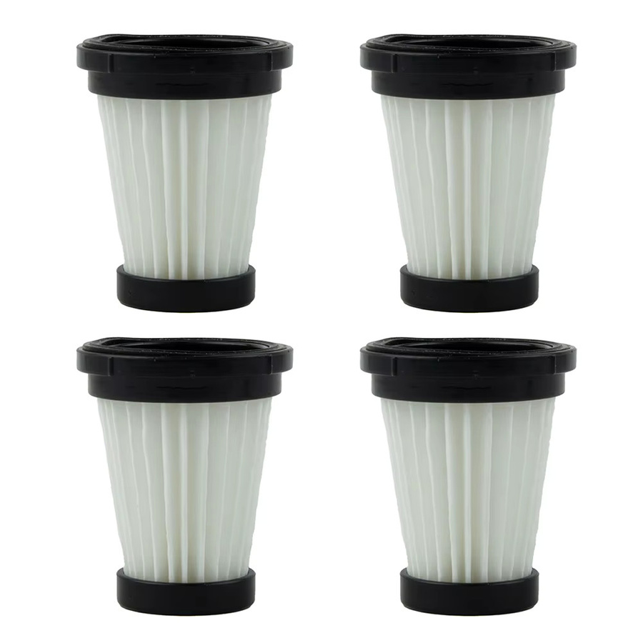 4 bis 10 Stück Ersatzfilter Set in Weiß kompatibel mit Moosoo K12 K12 Pro K13 Invictus One und Foxnovo Cordless Staubsauger von VIBRATITE - Bild 1