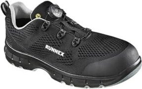 RUNNEX Sicherheitsschuhe FlexStar S1PS-ESD Halbschuhe in Schwarz-Grau Größe 43 - Bild 1
