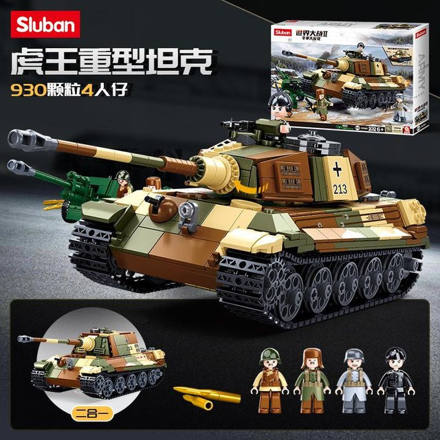 Discover Intime T-54 Kampfpanzer M4A3 BMP T90 Modellbausteine, ab 3 Jahren - Bild 1