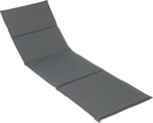 Stern Auflage für Relaxliege Balance in Seidengrau, Material: 100% Polyacryl, B/T/H: 207 x 55 x 3 cm - Bild 1