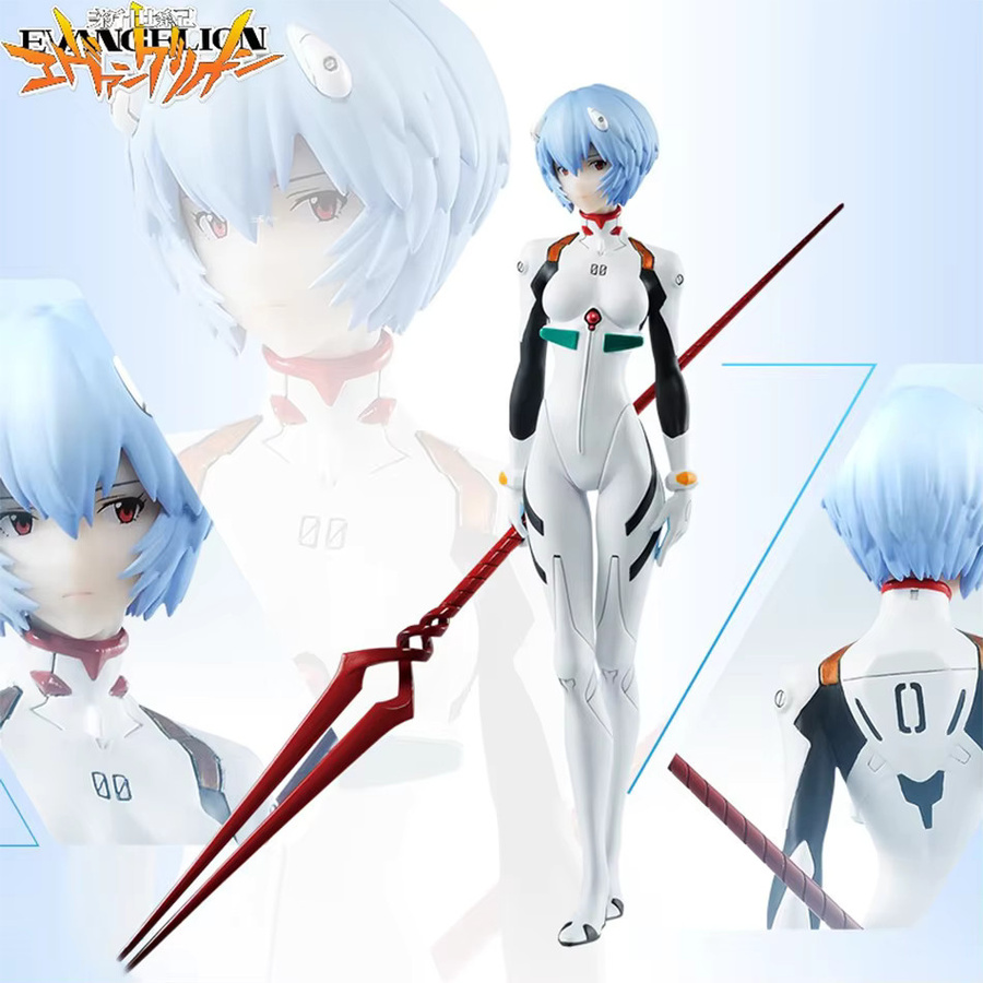 Bandai Neon Genesis Evangelion Eva Ayanami Rei Figur, Puppe, 18 cm - Bild 3