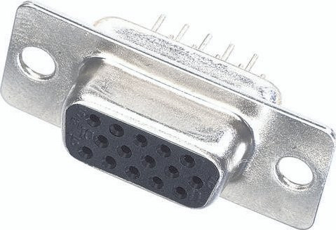 HARTING Steckverbinder 09 56 551 5500 09565515500 Polzahl: 78, Farbe: Silber, Löttechnik - Bild 1