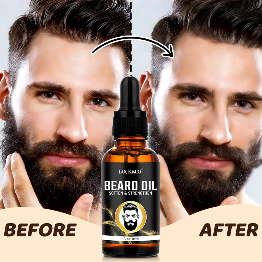 LOCKMIO Bartpflege-Set für Herren, Bartöl, Serum, Balsam & Zubehör - Bild 6