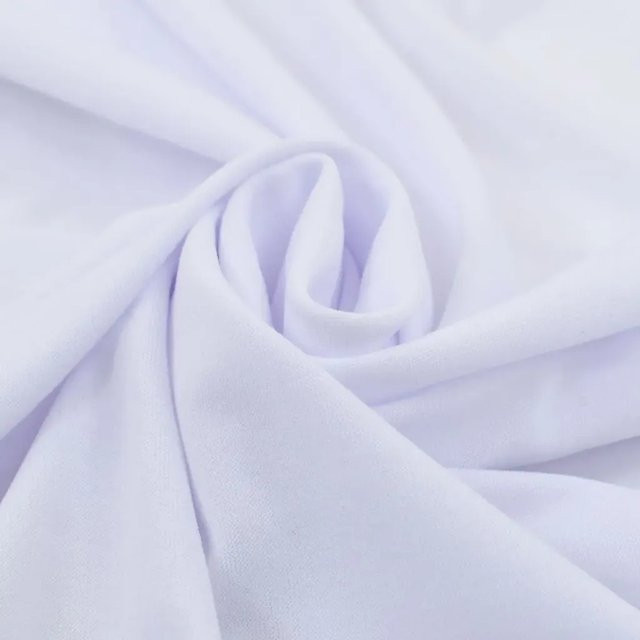 2 Stück vidaXL Stretch-Tischdecken für rechteckige Tische, Weiß, B: 180 cm, H: 74 cm - Bild 1