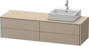 Duravit Waschtischunterschrank XSquare in Weiß mit 4 Schubladen, B/T/H: 160 x 54,8 x 40 cm - Bild 1