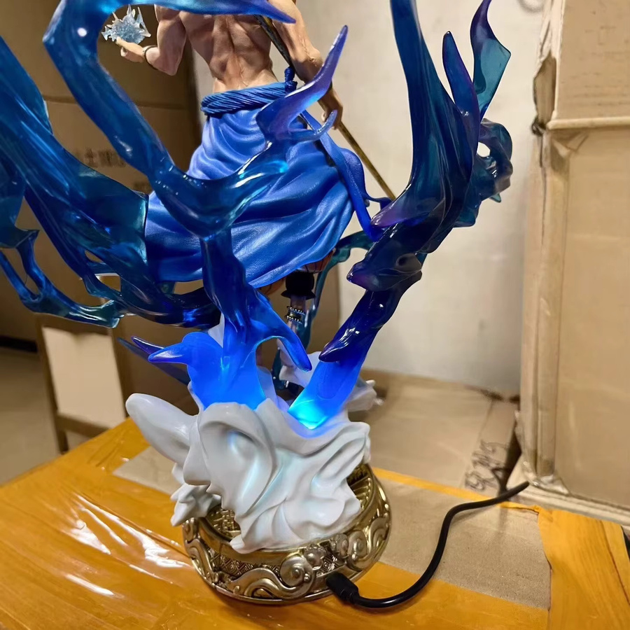 Bandai One Piece Enel Donnergott, Actionfigur, Leuchtende Doppelkopf-Skulptur, ab 3 Jahren - Bild 4