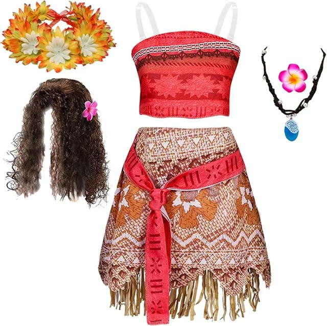 PKFC Moana Prinzessinnen-Kostüm, 2-teiliges Set - Bild 1
