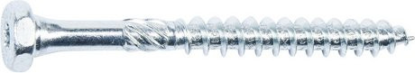 Schmid Rapid Dual Holzbauschrauben mit Torx, Stahl, silberfarben, 25 Stück, Länge: 100 mm, Durchmesser: 10 mm - Bild 1
