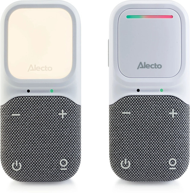 Alecto DBX135 DECT Babyphone in Weiß mit Vox Eco Mode und Zwei-Wege-Kommunikation - Bild 1
