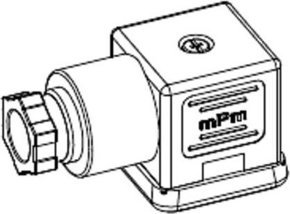 Molex 1210640603 DIN Steckverbinder transparent - Bild 1